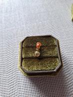 Anna nina oorbel goud!!, Sieraden, Tassen en Uiterlijk, Ringen, Ophalen of Verzenden, Zo goed als nieuw, Zilver, Dame