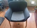 IKEA Vedbo Armleunstoel, berken/Gunnared middengrijs, Huis en Inrichting, Fauteuils, Ophalen of Verzenden, Zo goed als nieuw, Hout