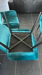 Eetkamerstoelen met armleuning - Overcompleet, Huis en Inrichting, Stoelen, Ophalen, Blauw