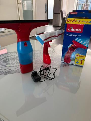 Vileda windomatic vensterglasreiniger / raamzuiger  /Trekker beschikbaar voor biedingen
