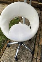 Bureaustoel in goede staat, Ophalen, Gebruikt, Wit