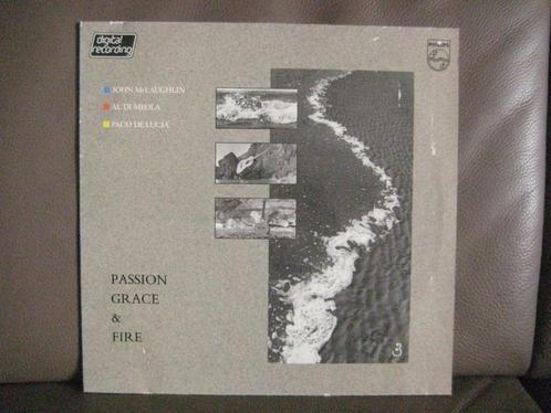 John McLaughlin, Al Di Meola, Paco De Lucia* – Passion, Grac, Cd's en Dvd's, Vinyl | Jazz en Blues, Zo goed als nieuw, Jazz, 1980 tot heden