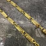 Prachtige 14 kt gouden monte carlo ketting, Sieraden, Tassen en Uiterlijk, Kettingen, Ophalen of Verzenden, Nieuw, Goud