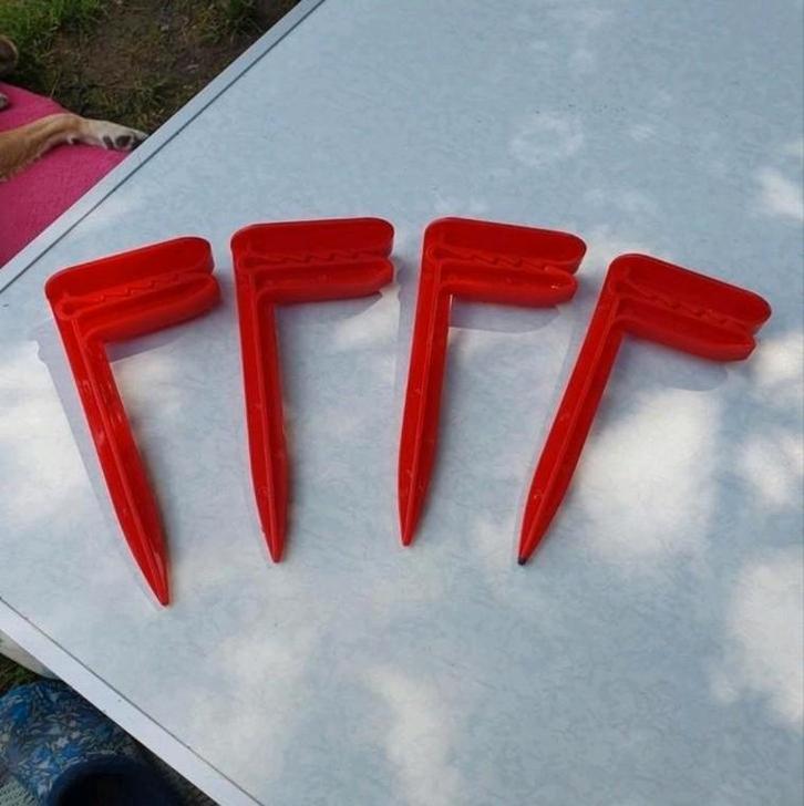 Handdoekklem, strand haringen, Caravans en Kamperen, Kampeeraccessoires, Nieuw, Ophalen of Verzenden