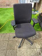 Zwarte Bureaustoel - Gebruikt, maar goed!, Huis en Inrichting, Bureaustoelen, Ophalen of Verzenden, Gebruikt, Zwart, Bureaustoel