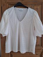 Mooi beige shirt van Shoeby met pofmouw, XXL (44/46), Verzenden, Beige, Zo goed als nieuw, Korte mouw