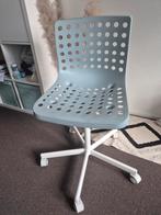 Bureau stoel, Huis en Inrichting, Bureaustoelen, Ophalen, Zo goed als nieuw, Blauw