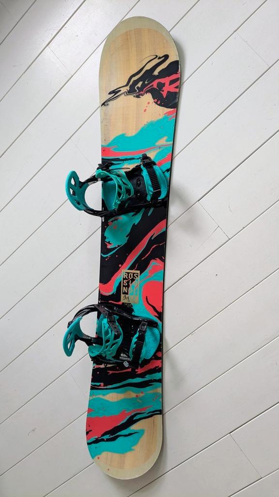 Rossignol Gala 150 snowboard + bindingen, Sport en Fitness, Snowboarden, Gebruikt, Board, Ophalen