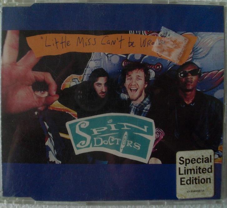 Spin Doctors - Little Miss Can't Be Wrong (2x CDsingle promo, Cd's en Dvd's, Cd Singles, Zo goed als nieuw, Rock en Metal, 2 t/m 5 singles