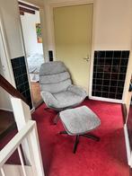 ZGAN Mørteens Skenala Relaxfauteuil Grijs, Huis en Inrichting, Fauteuils, Ophalen, Zo goed als nieuw, 75 tot 100 cm, Stof