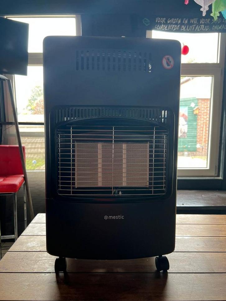 Mestic Gaskachel - één maal gebruikt!, Tuin en Terras, Terrasverwarmers, Nieuw, Gas, Vloer, Ophalen of Verzenden