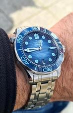 Omega Seamaster Diver 300 Summer Blue, Sieraden, Tassen en Uiterlijk, Nieuw, Omega, Staal, Ophalen of Verzenden