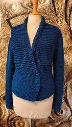 💖Inti Knitwear getailleerde alpaca vest M, Ophalen of Verzenden, Zo goed als nieuw, Maat 38/40 (M), Blauw