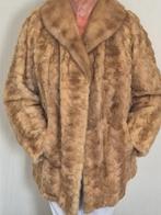 Echte nerts bontjas, kort model mt 44, Kleding | Dames, Ophalen of Verzenden, Zo goed als nieuw, Maat 42/44 (L), Bruin