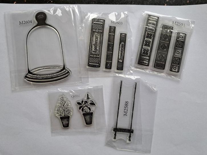 LAVINIA LOOKALIKE STEMPEL STOLP PLANT BOEKEN CLEARSTAMP, Hobby en Vrije tijd, Stempelen, Nieuw, Clearstamp, Ophalen of Verzenden