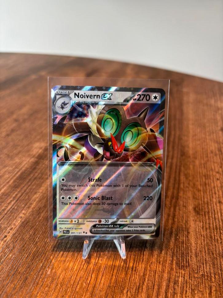 Noivern - PRE091, Hobby en Vrije tijd, Verzamelkaartspellen | Pokémon, Zo goed als nieuw, Ophalen of Verzenden