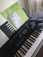 Casio keyboard incl koptelefoon standaard, kruk en hoes!!, Ophalen, Zo goed als nieuw, 61 toetsen, Casio