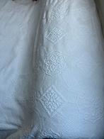 Wit sprei plaid deken, Ophalen of Verzenden, Gebruikt