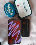 3 Oude Blikken: Pik Bien, Strepsils, etc., Verzamelen, Ophalen of Verzenden, Gebruikt, Tabaksdoos of Verpakking