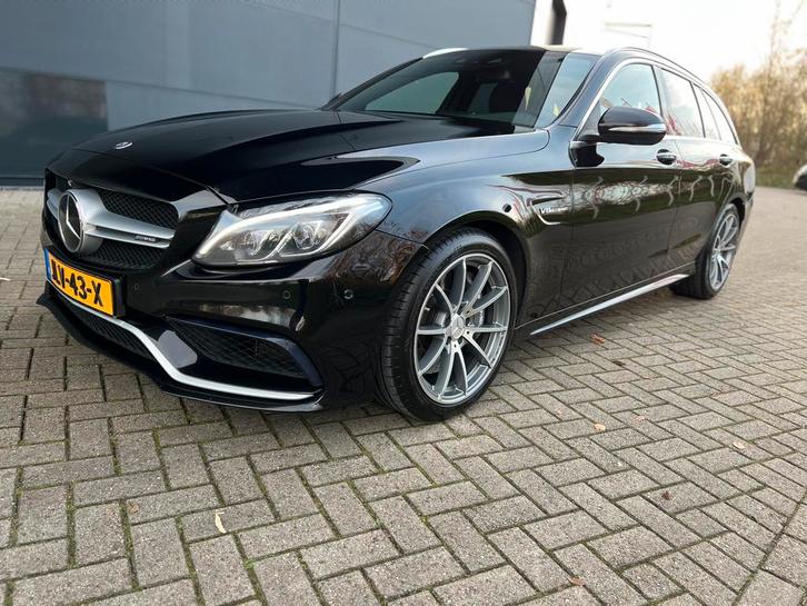 Mercedes-Benz C-Klasse C63 AMG 476pk Burmester/Headup/360Cam, Auto's, Mercedes-Benz, Particulier, C-Klasse, 360° camera, ABS, Achteruitrijcamera