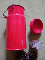 Rood emaille melkbus, Ophalen of Verzenden