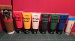 AVEC Acrylverf 7 grote tubes van 100ml €1,50 p/s, Ophalen of Verzenden, Zo goed als nieuw, Acrylverf