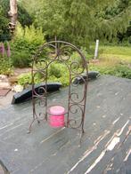 BROCANTE KAARSHOUDER VAN METAAL HEEL APART MODEL, Antiek en Kunst, Ophalen