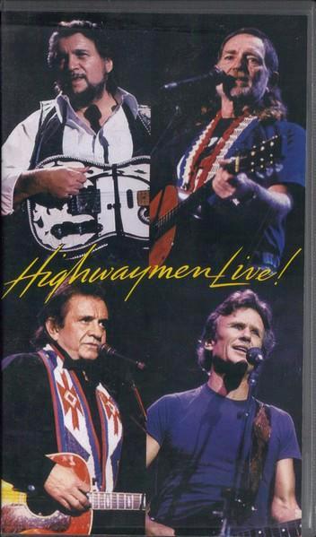 Highwaymen Live! VHS - Willie, Waylon, Cash, Kris beschikbaar voor biedingen