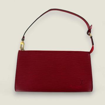 Louis Vuitton Pochette Accessoires Epi rood beschikbaar voor biedingen