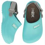 🌟 XQ Tuinklompen Met Klittenband - Aqua 🌟