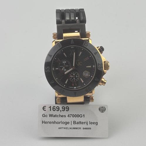 Gc Watches 47000G1 Herenhorloge | Batterij leeg, Sieraden, Tassen en Uiterlijk, Horloges | Heren, Zo goed als nieuw