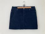 Donkerblauw corduroy rokje maat 38, Maat 38/40 (M), Blauw, Ophalen of Verzenden, Zo goed als nieuw