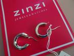 ZINZI OORRINGEN - GESLAAGD KADO - 925 zilver    OP=OP, Nieuw, Ophalen of Verzenden, Knopjes of Stekers, Zilver