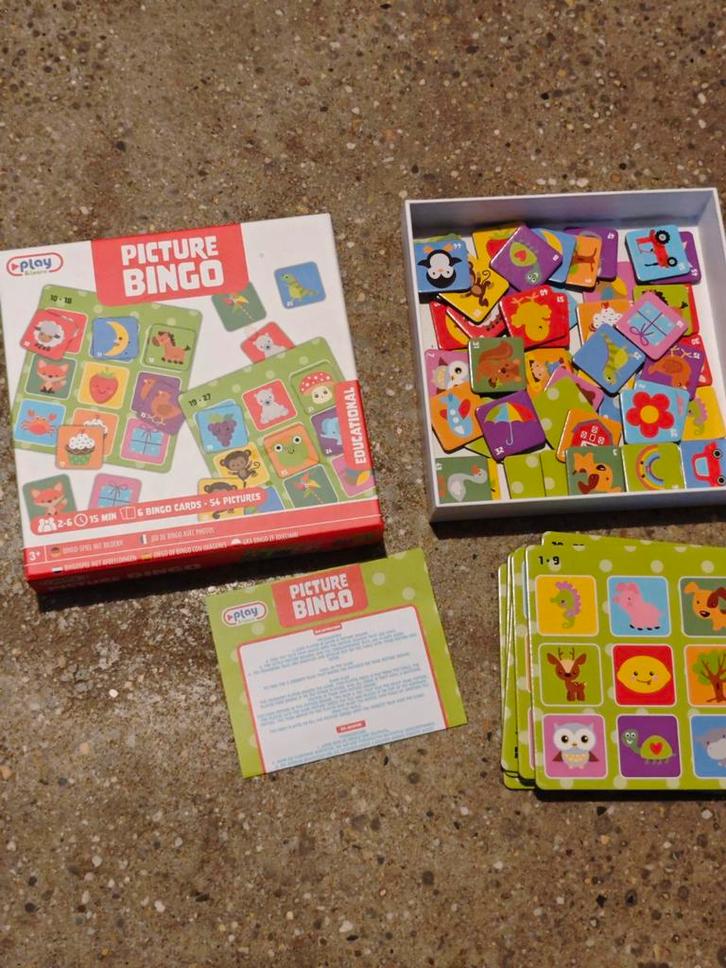 Picture Bingo - Nieuw in Doos!, Kinderen en Baby's, Speelgoed | Buiten | Speeltoestellen, Nieuw, Ophalen of Verzenden