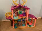 Enchantimals boshuis rendier hert, Ophalen of Verzenden, Zo goed als nieuw, Poppenhuis