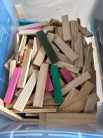 Grote kist vol houten plankjes - Kapla, Ophalen of Verzenden, Zo goed als nieuw, Overige merken