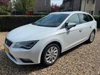 Seat Leon 1.6 TDI 81KW ST 2017 Wit incl BTW !, Origineel Nederlands, Te koop, 1205 kg, 5 stoelen