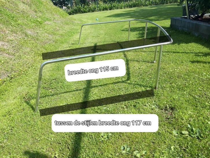 RVS bootrailing boot railing reling hek hekrailing Doerak, Watersport en Boten, Bootonderdelen, Gebruikt, Overige typen, Zeilboot of Motorboot