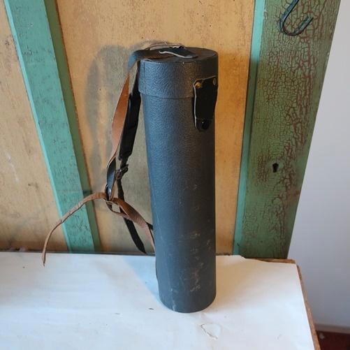 Hoes koker foto lens origineel vintage Ø 10,5 cm 42 cm hoog, Audio, Tv en Foto, Fotografie | Fototassen, Gebruikt, Overige typen