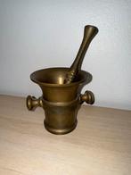 Bronzen Vijzel met Stamper, Antiek en Kunst, Antiek | Koper en Brons, Ophalen, Brons