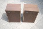 Set van 2 Vintage Phillips Speakers, Philips, Gebruikt, Overige typen, Ophalen of Verzenden