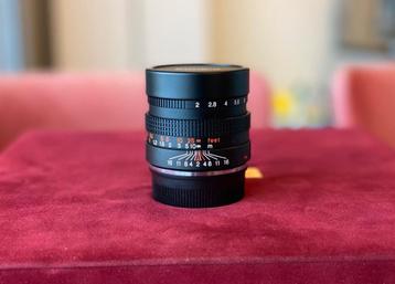 ≥ Konica Hexanon 50mm f/2 in nieuwstaat (Leica M) — Fotografica