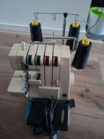 Singer Lockmachine + Garen - Alles in 1 koop!, Ophalen of Verzenden, Gebruikt, Lockmachine, Singer