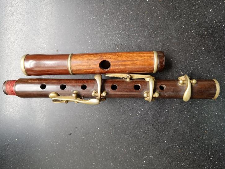 Antieke piccolo, Muziek en Instrumenten, Blaasinstrumenten | Dwarsfluiten en Piccolo's, Gebruikt, Piccolo, Ophalen of Verzenden