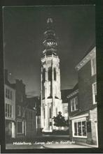 Middelburg - Lange Jan in Floodlight, Ophalen of Verzenden, 1940 tot 1960, Gelopen, Zeeland