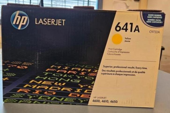 ORIGINELE HP LASERJET C9722A GEEL, Computers en Software, Printerbenodigdheden, Nieuw, Toner, Ophalen