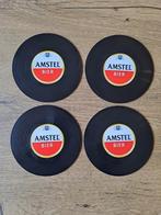 4 vinyl onderzetters AMSTEL BIER, Verzamelen, Biermerken, Nieuw, Viltje(s), Amstel, Verzenden