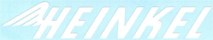 Heinkel sticker #3, Motoren, Accessoires | Stickers, Ophalen of Verzenden