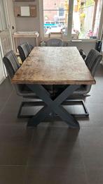 Eettafel EXCL. stoelen, Ophalen, Gebruikt, 50 tot 100 cm, 150 tot 200 cm