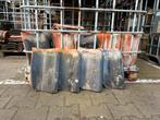 Oude holle dakpannen geglazuurd, Gebruikt, Steen of Klei, Ophalen of Verzenden, 15 m² of meer